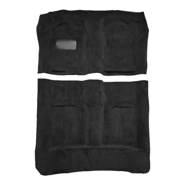 1997-1999 Cadillac DeVille 4DR Cutpile Carpet Flooring 801 Black - ACC 801 Black