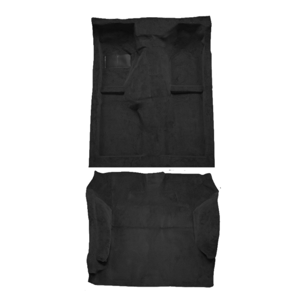 1997-2001 Jeep Cherokee 4DR Complete Cutpile Carpet Flooring 801 Black - ACC 801 Black