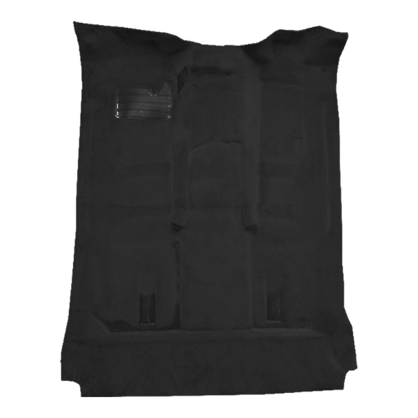 1998-1999 GMC Yukon 2DR with Heat Vents Pass Area Cutpile Carpet Flooring 801 Black - ACC 801 Black