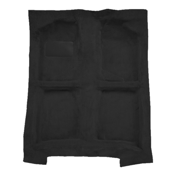 1998-2002 Toyota Corolla 4DR Cutpile Carpet Flooring 801 Black - ACC 801 Black