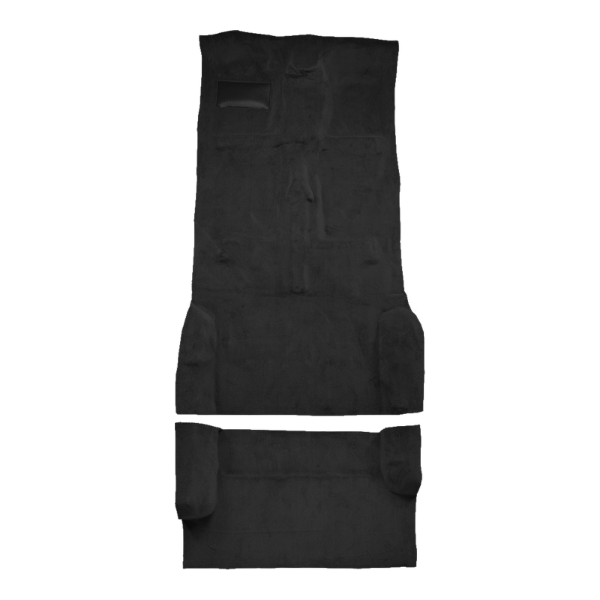 1998-2003 Dodge Durango Complete 4DR Cutpile Carpet Flooring 801 Black - ACC 801 Black