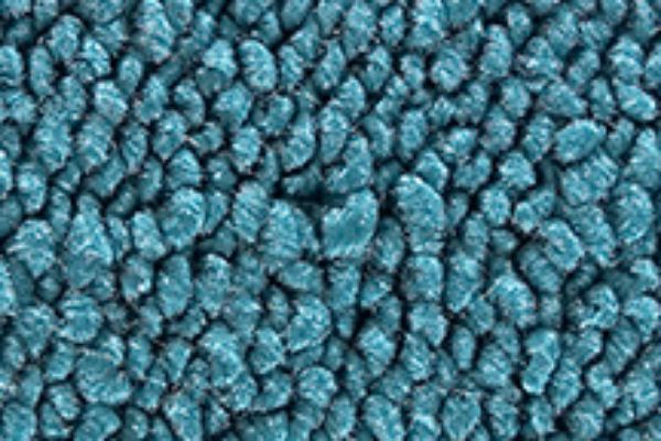 ACC Loop 09 Medium Blue material color sample; vehicle carpet layout is not pictured