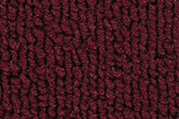 ACC Nylon 625 Maroon material color sample; vehicle carpet layout is not pictured