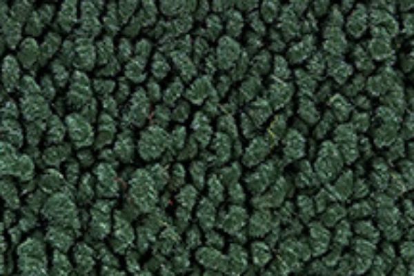 ACC Loop 08 Dark Green material color sample; vehicle carpet layout is not pictured