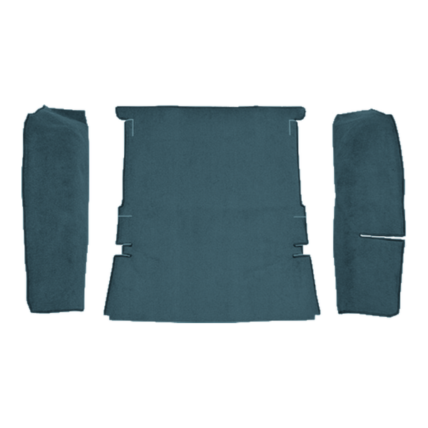 Picture of 1987-1989 Dodge Raider 2DR Cargo Area Carpet Kit, Molded Cutpile - 3 Piece