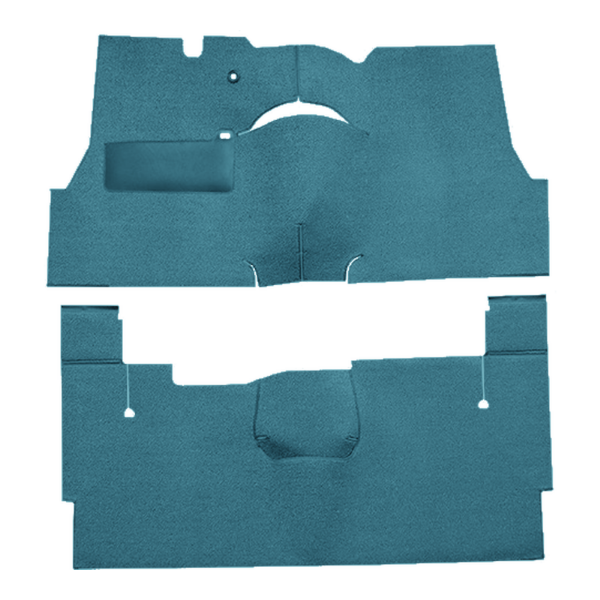 Picture of 1955 Pontiac Chieftain Safari 2DR Sedan Carpet Kit, Loop - 2 Piece