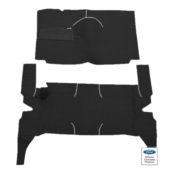 Picture of 1959 Edsel Corsair 4DR Hardtop Power Seats Carpet Kit, Loop - 2 Piece