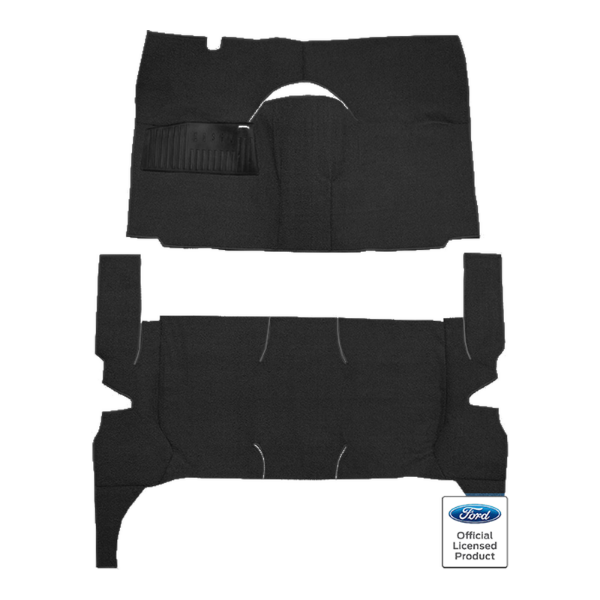 Picture of 1958 Edsel Pacer 4DR Hardtop Standard Seats Carpet Kit, Loop - 2 Piece