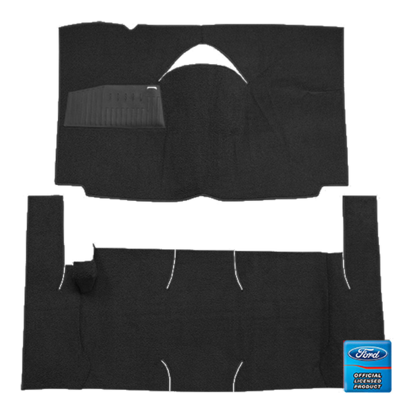 Picture of 1959 Edsel Ranger 2DR Sedan Power Seats Carpet Kit, Loop - 2 Piece