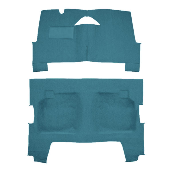 Picture of 1960 Pontiac Ventura 4DR Sedan Carpet Kit, Molded Loop - 2 Piece