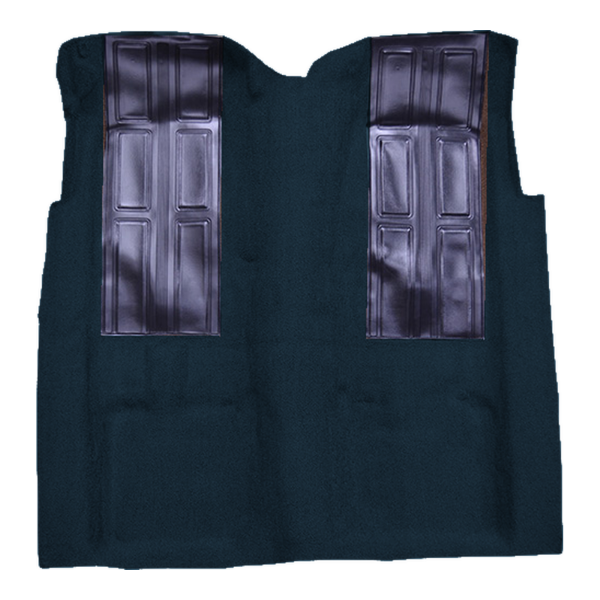 Picture of 1972-1973 Ford Ranchero GT Auto with 2 Black Inserts Carpet Kit, Molded Loop - 1 Piece