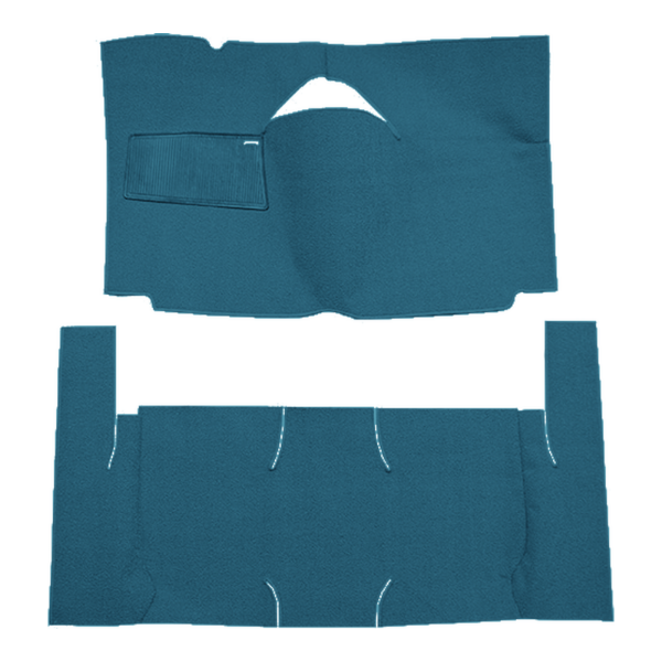 Picture of 1959 Ford Fairlane 2DR Sedan Standard Seats Carpet Kit, Cut & Sewn Loop - 2 Piece