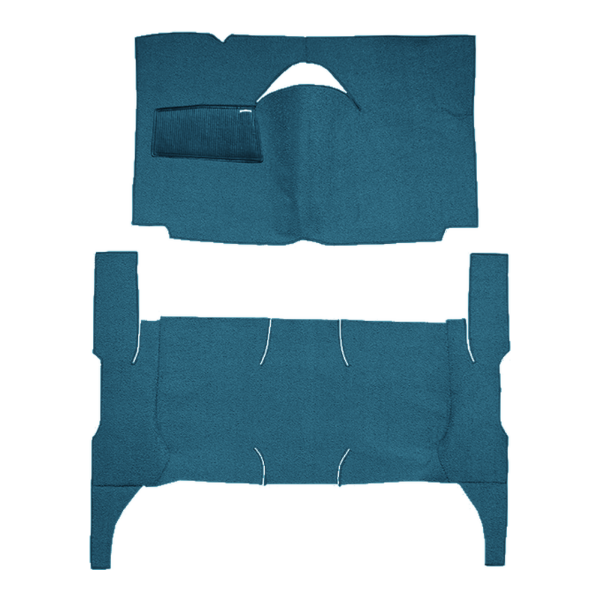 Picture of 1959 Ford Fairlane 4DR Sedan Standard Seats Carpet Kit, Cut & Sewn Loop - 2 Piece