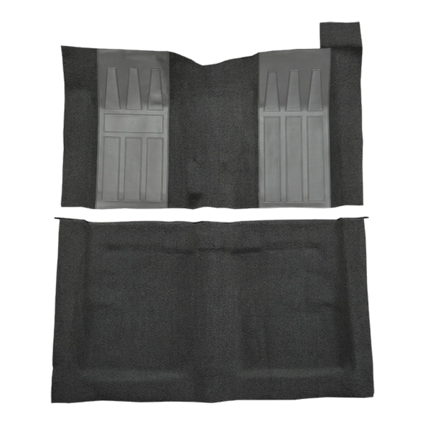Picture of 1966-1969 Mercury Cyclone GT with 2 Gray Inserts Hardtop 4spd Carpet Kit, Molded Loop - 2 Piece