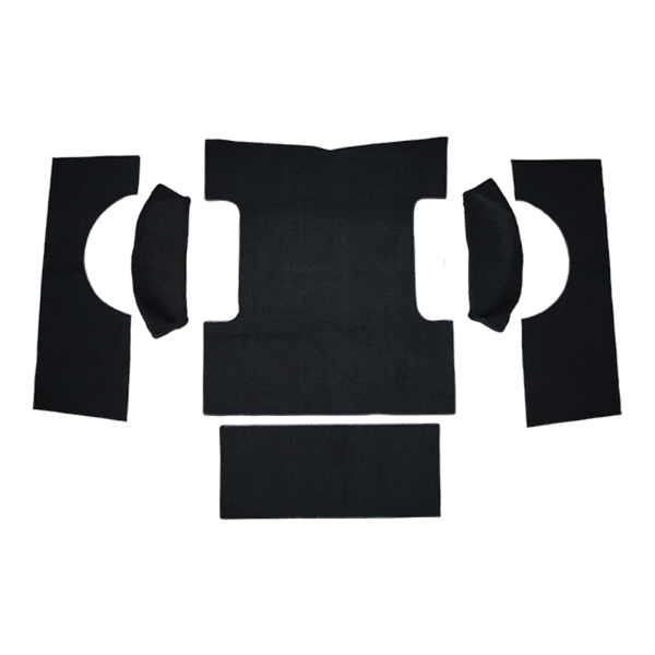 Picture of 1974-1980 International Scout II Cargo Area Carpet Kit, Molded Cutpile - 6 Piece