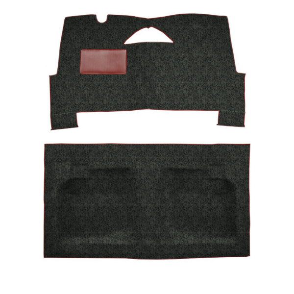 Picture of 1960 Pontiac Bonneville 2DR Hardtop Carpet Kit, Molded Tuxedo - 2 Piece