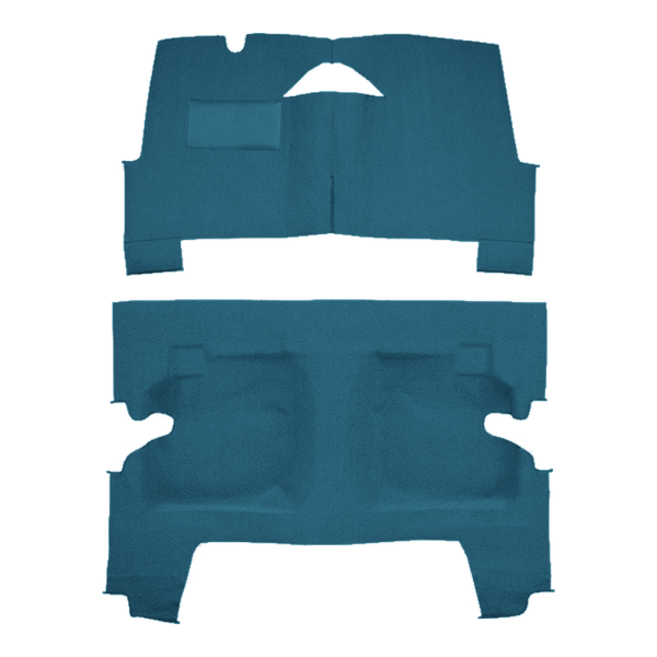 Picture of 1960 Pontiac Bonneville 4DR Hardtop Carpet Kit, Molded Loop - 2 Piece