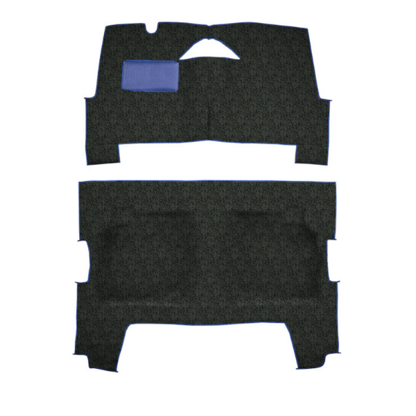 Picture of 1960 Pontiac Star Chief 4DR Sedan Carpet Kit, Molded Tuxedo - 2 Piece