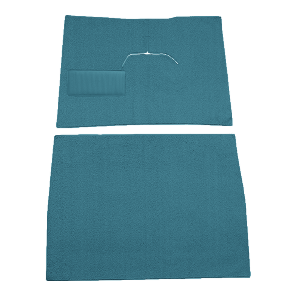 Picture of 1948-1952 Ford F-1 Reg Cab w/o Gas Tank in Cab Low Tunnel Carpet Kit, Cut & Sewn Loop - 2 Piece