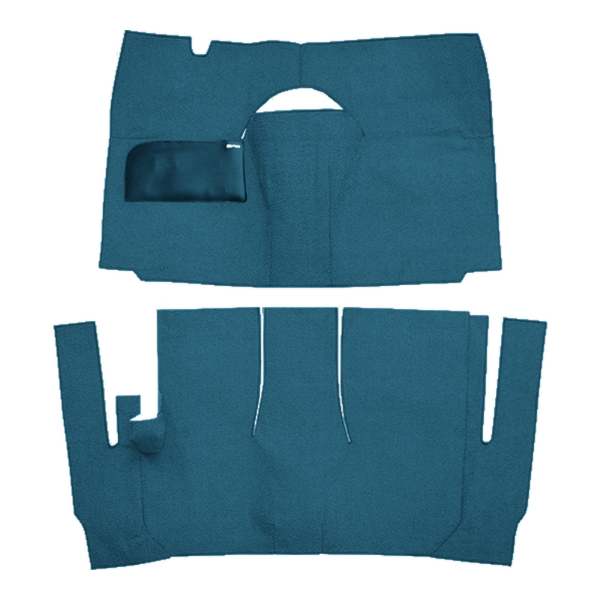 Picture of 1958 Ford Sunliner 2DR Convertible Power Seats Carpet Kit, Cut & Sewn Loop - 2 Piece