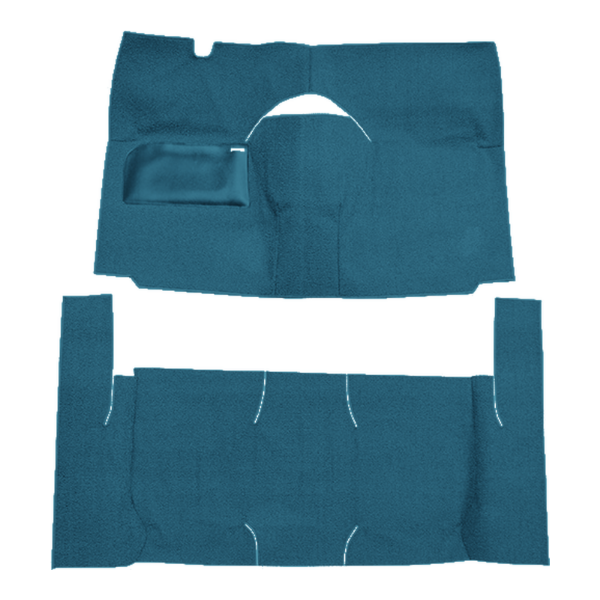 Picture of 1958 Ford Ranchero Standard Seats Carpet Kit, Cut & Sewn Loop - 2 Piece