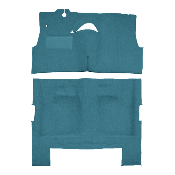 Picture of 1958 Pontiac Super Chief 4DR Sedan Bench Seat Carpet Kit, Molded Loop - 2 Piece