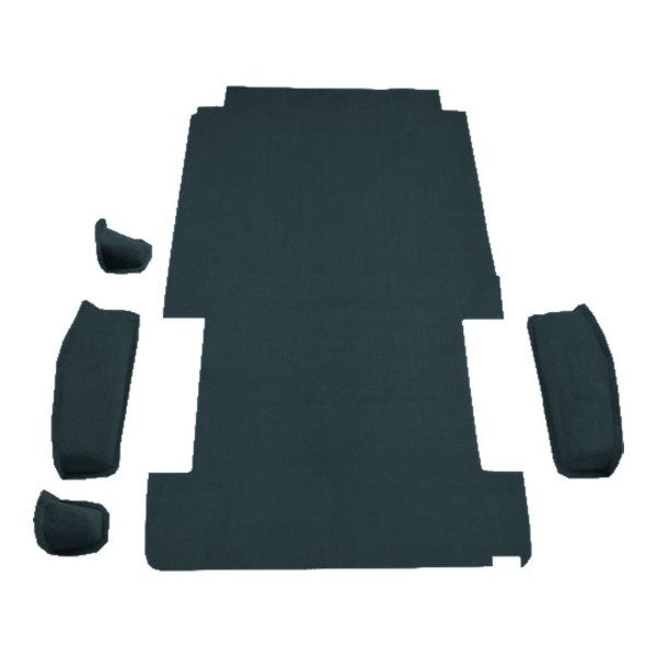 Picture of 1975-1983 Ford E-150 Econoline Long Rear Fits 128 Wheel Base Cargo Area Carpet Kit, Molded Cutpile - 5 Piece