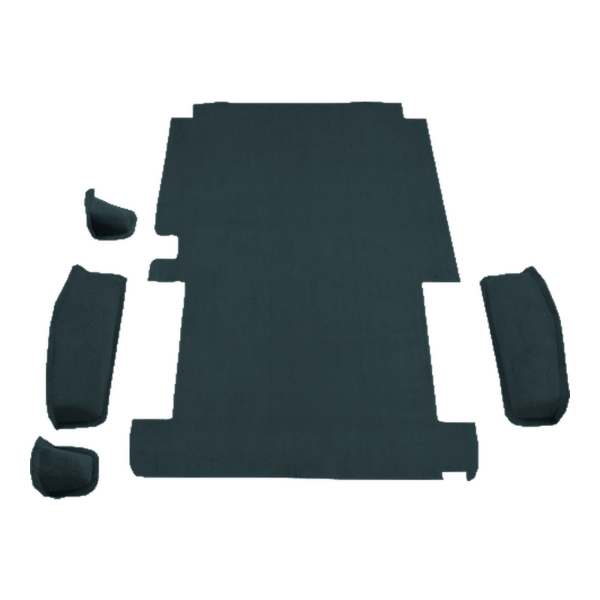 Picture of 1975-1983 Ford E-250 Econoline Short Rear Fits 108 Wheel Base Cargo Area Carpet Kit, Molded Cutpile - 5 Piece