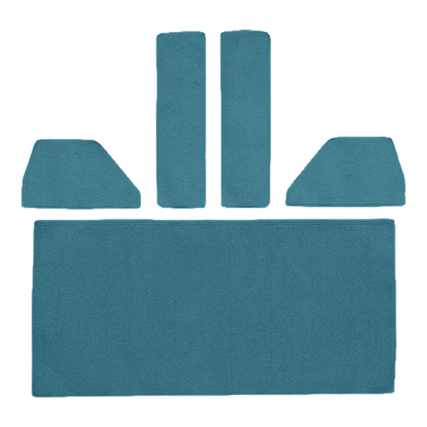 Picture of 1948 Ford F-2 Rear Cab Wall, Door & Kick Panels Carpet Kit, Loop - 5 Piece