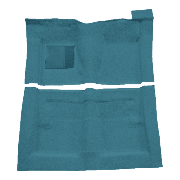 Picture of 1966-1971 Mercury Cyclone 2DR Hardtop Auto Column Shift Carpet Kit, Molded Loop - 2 Piece