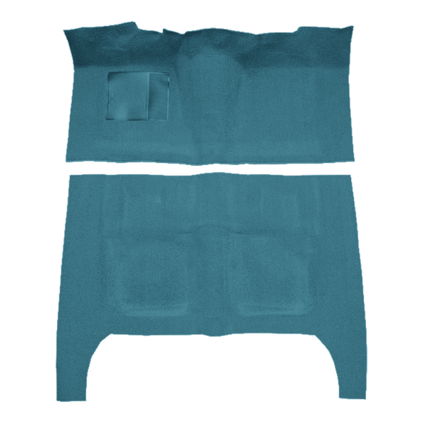 Picture of 1963-1964 Mercury Commuter 4DR Wagon Flat Front Carpet Kit, Molded Loop - 2 Piece