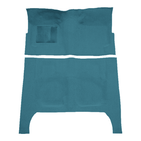 Picture of 1963-1964 Mercury Commuter 4DR Wagon Foot Wells Carpet Kit, Molded Loop - 2 Piece