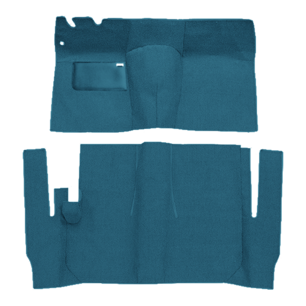 Picture of 1957 Ford Sunliner 2DR Convertible Power Seats Carpet Kit, Cut & Sewn Loop - 2 Piece