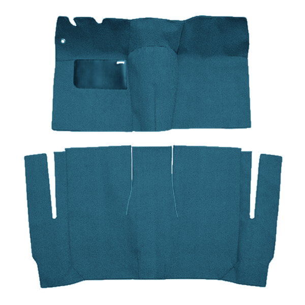 Picture of 1957 Ford Sunliner 2DR Convertible Standard Seats Carpet Kit, Cut & Sewn Loop - 2 Piece