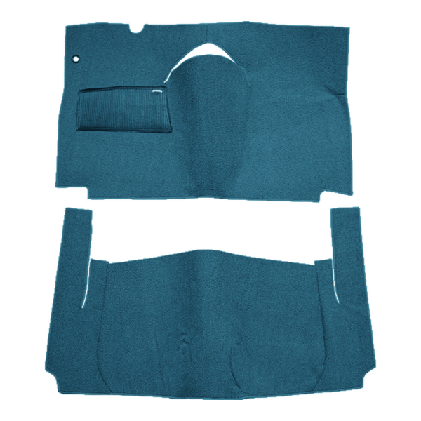 Picture of 1959 Ford Galaxie 2DR Retractable Hardtop Standard Seats Carpet Kit, Cut & Sewn Loop - 2 Piece
