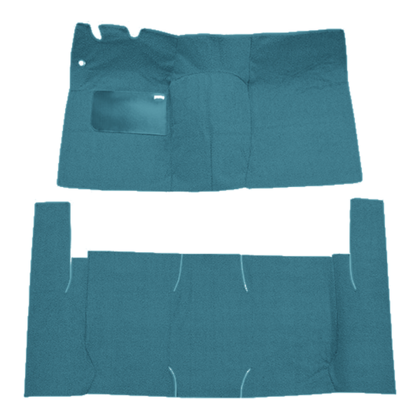 Picture of 1957 Ford Ranchero Standard Seats Carpet Kit, Cut & Sewn Loop - 2 Piece