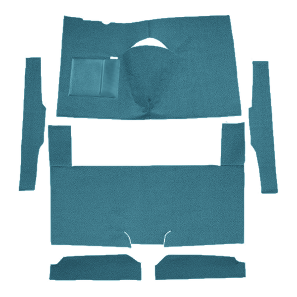 Picture of 1960-1965 Ford Ranchero Auto Bench Seat Carpet Kit, Cut & Sewn Loop - 6 Piece