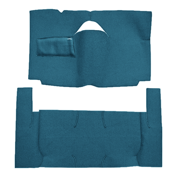 Picture of 1959 Ford Ranch Wagon 2DR Standard Seats Carpet Kit, Cut & Sewn Loop - 2 Piece
