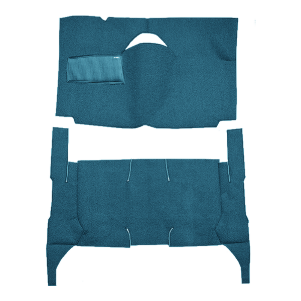 Picture of 1959 Ford Ranch Wagon 4DR Standard Seats Carpet Kit, Cut & Sewn Loop - 2 Piece