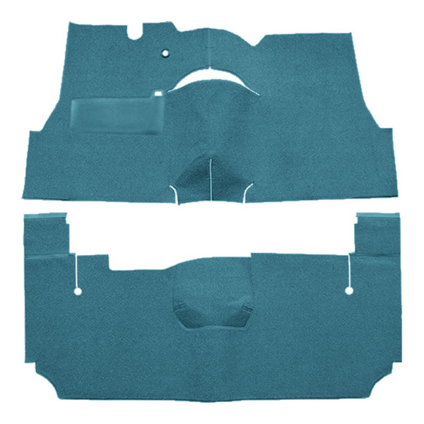 Picture of 1955-1957 Pontiac Star Chief 2DR Hardtop Carpet Kit, Loop - 2 Piece