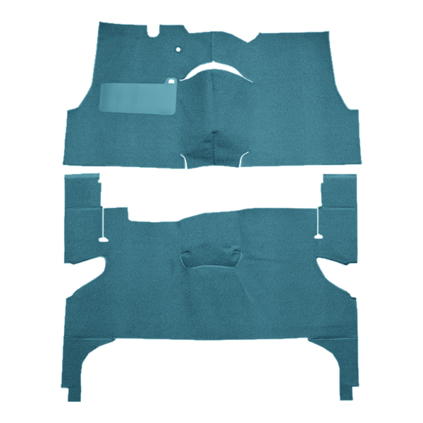Picture of 1956-1957 Pontiac Chieftain 4DR Hardtop Carpet Kit, Loop - 2 Piece