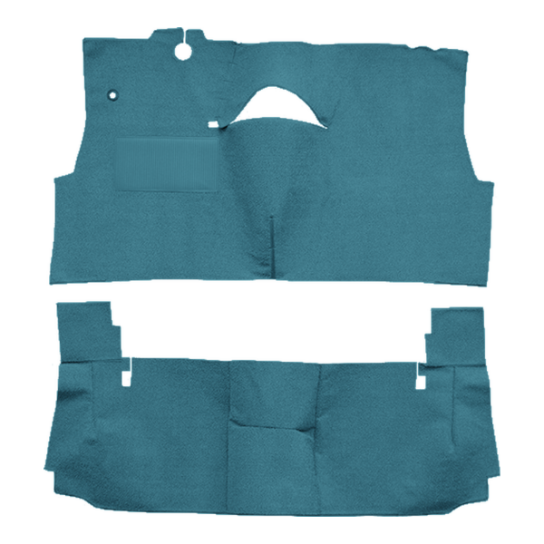 Picture of 1958 Pontiac Super Chief 2DR Hardtop Bench Seat Carpet Kit, Loop - 2 Piece