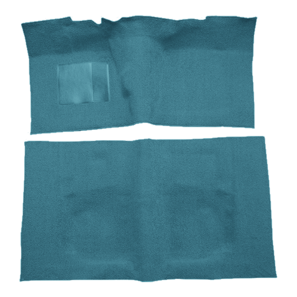 Picture of 1960-1961 Ford Fairlane 2DR Sedan 4spd Flat Front Long Rear Carpet Kit, Molded Loop - 2 Piece