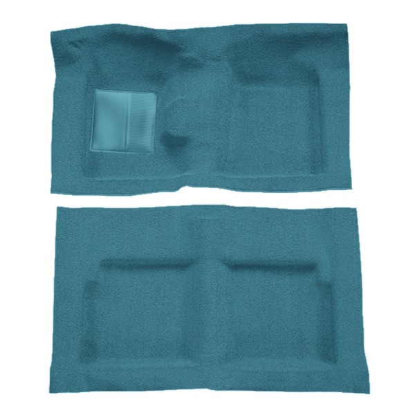 Picture of 1963-1965 Mercury Comet 2DR Convertible 4spd 8 Cylinder Carpet Kit, Molded Loop - 2 Piece