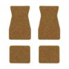 1970-1973 Chevrolet Camaro floor mats with the Yenko / SC logo in Loop 11 Medium Saddle carpet, illustration
