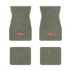 1974-1981 Chevrolet Camaro floor mats with the RS logo in Essex 1053A Silver carpet, illustration