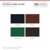 ACC Daytona carpet color chart for this listing - Proudly Made in the USA