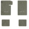 1964-1967 Chevrolet Chevelle floor mats with the 300 Deluxe logo in Essex 1053A Silver carpet, illustration