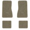 1968 Chevrolet Chevy II Nova floor mats with the Small SS 396 logo in Essex 1035A Beige carpet, illustration