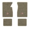 1961-1962 Chevrolet Impala floor mats with the SS in Filled Circle logo in Essex 1035A Beige carpet, illustration